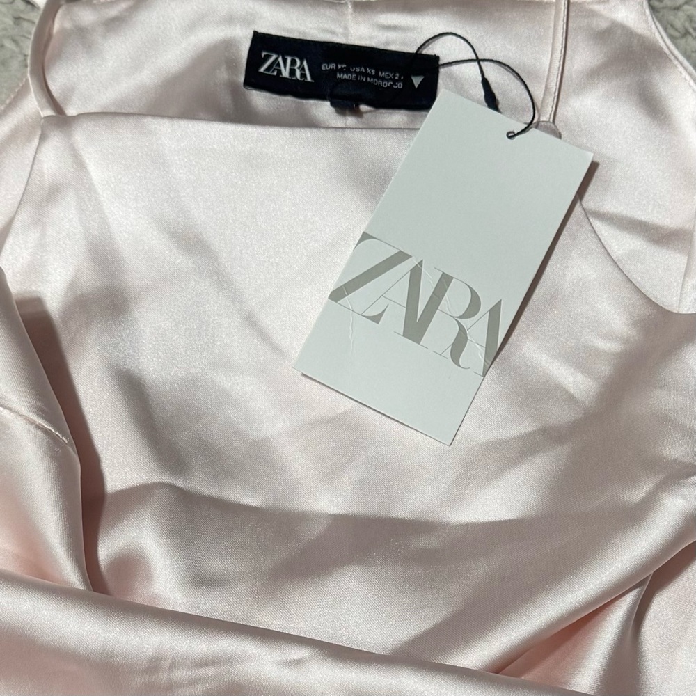 Zara Cream Mini Dress - Picture 5 of 5